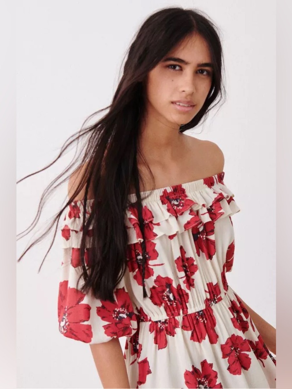 Ba&sh Kiara Floral Print Dress NWT Size Large - Picture 5 of 6